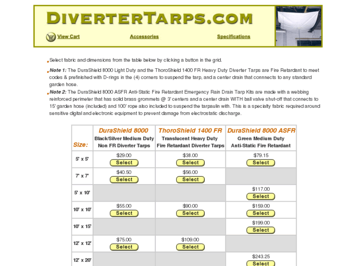 www.divertertarps.com