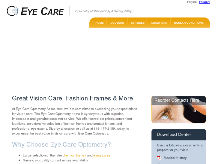 www.ecaoptometry.com