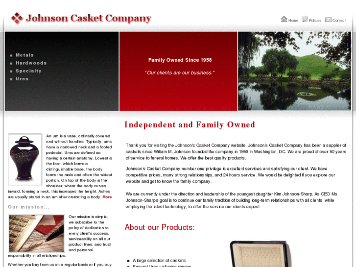 www.johnsoncaskets.com