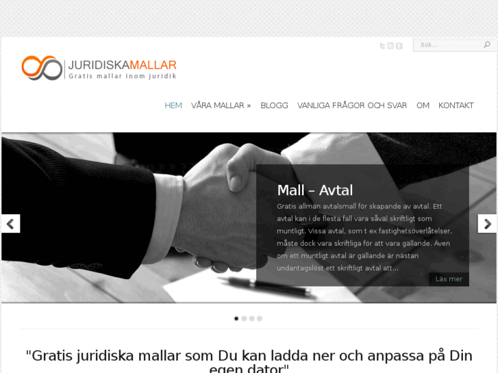 www.juridiskamallar.se