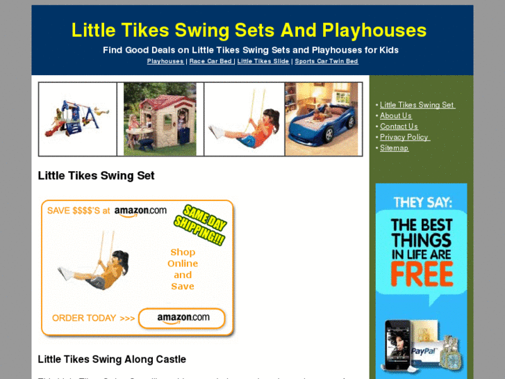 www.littletikesswingset.net