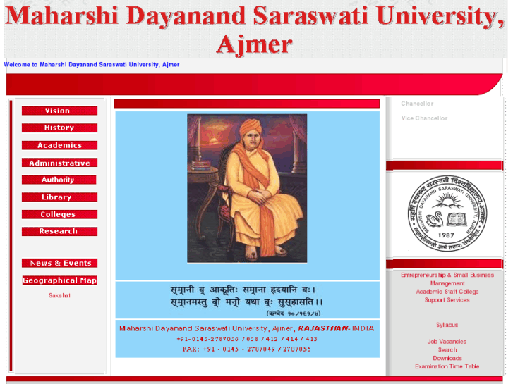 www.mdsuajmer.ac.in