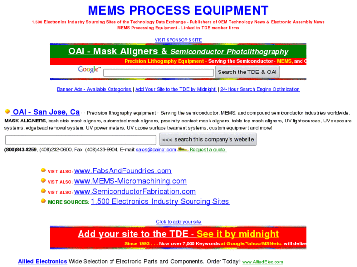 www.memsprocessequipment.com