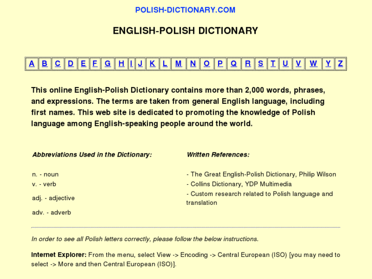 www.polish-dictionary.com