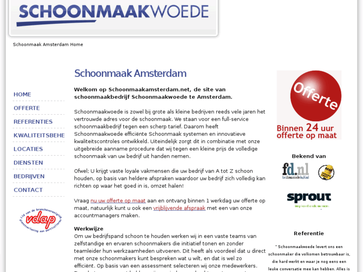 www.schoonmaakamsterdam.net