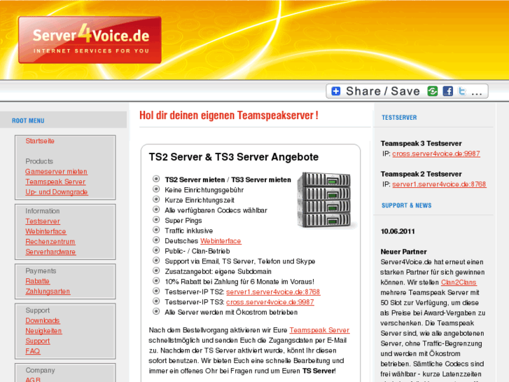 www.server4voice.de