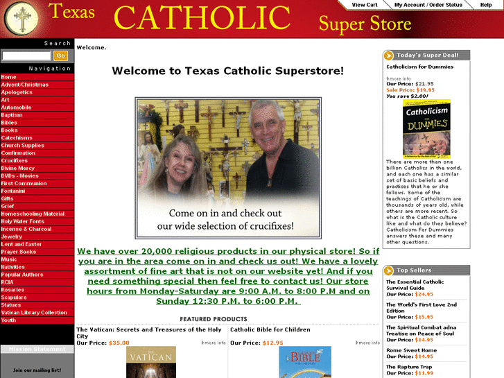 www.texascatholicsuperstore.com