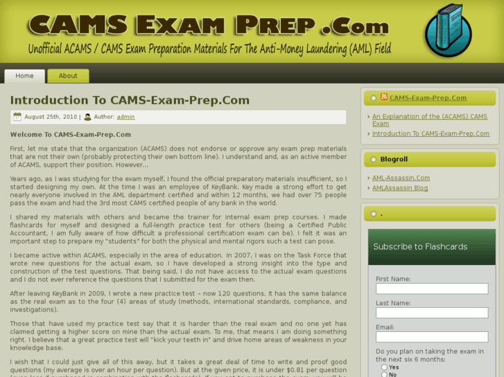 www.cams-exam-prep.com