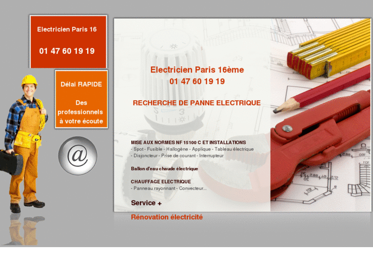 www.electricienparis16.com