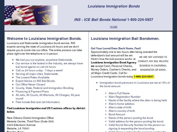 www.louisianaimmigrationbonds.com