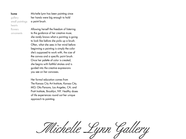 www.michellelynngallery.com