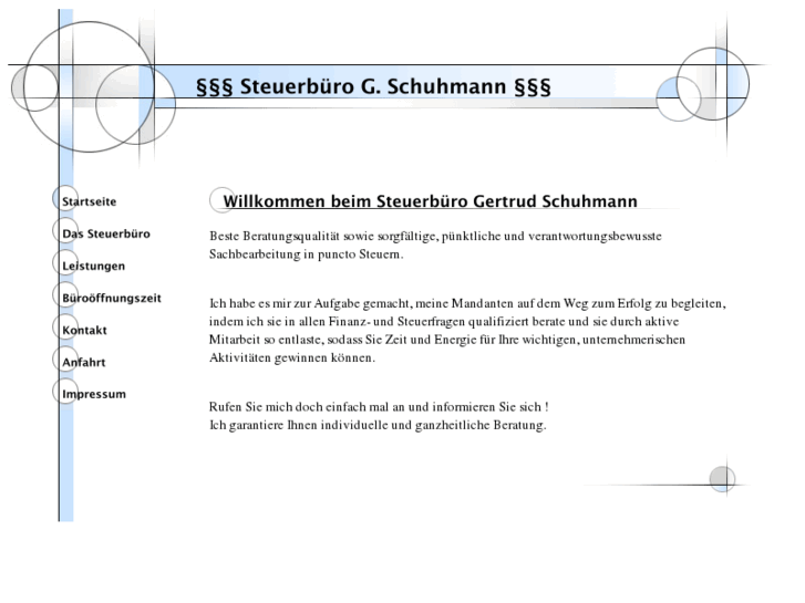 www.steuerbuero-schuhmann.com