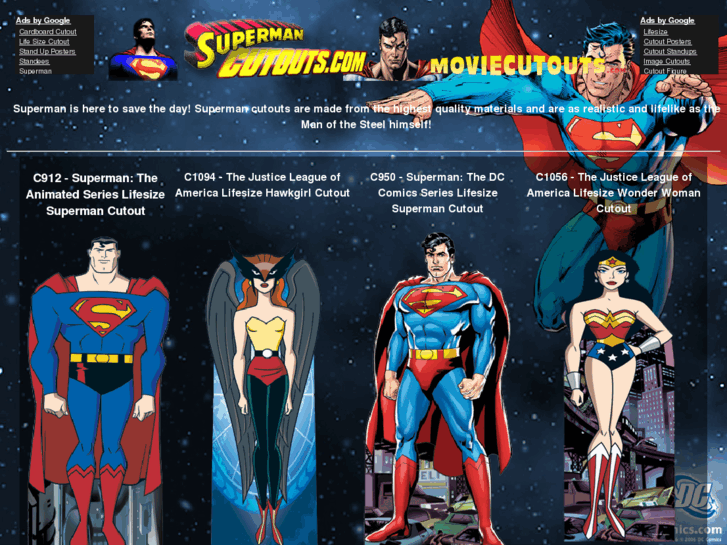 www.supermancutouts.com