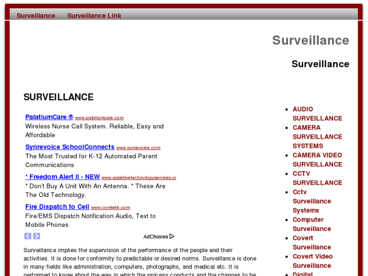 www.surveillance-reviews.com