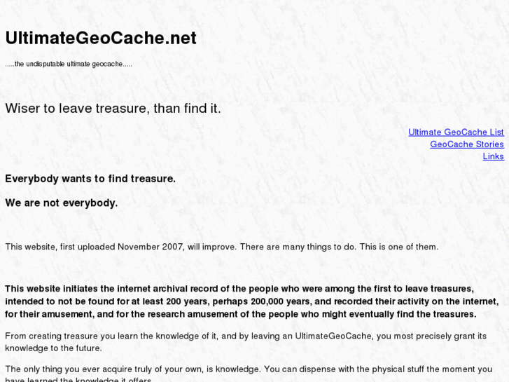 www.ultimategeocache.net