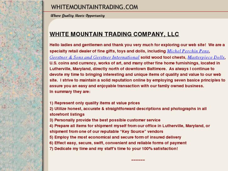 www.whitemountaintrading.com