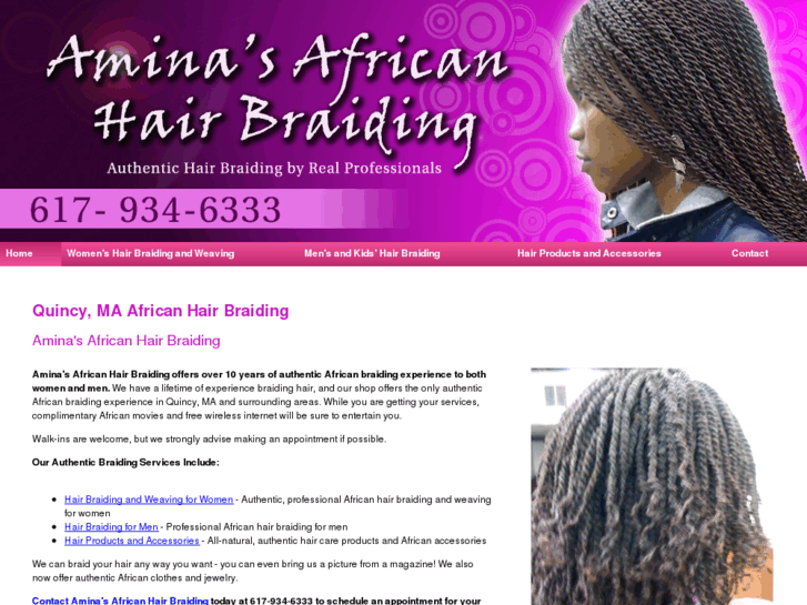 www.aminasafricanbraiding.com