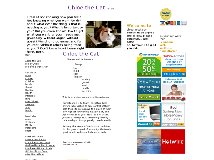 www.chloethecat.com