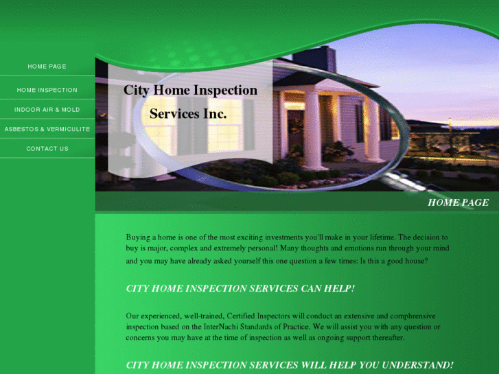 www.cityhomeinspectionservices.com