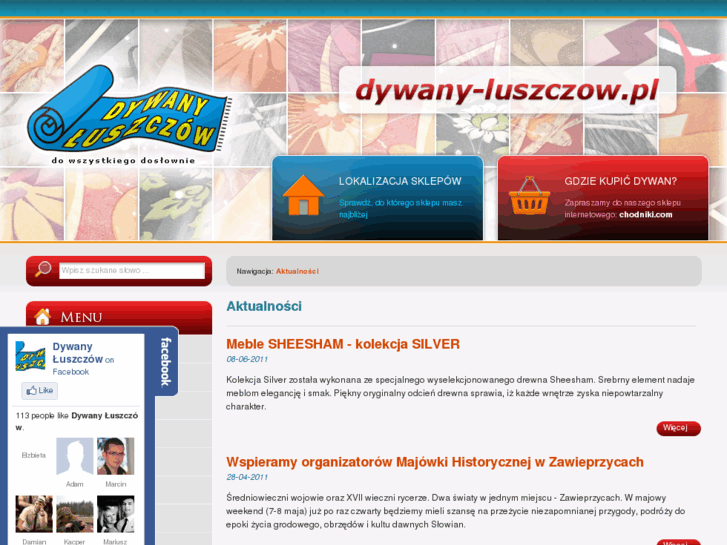 www.dywany-luszczow.pl