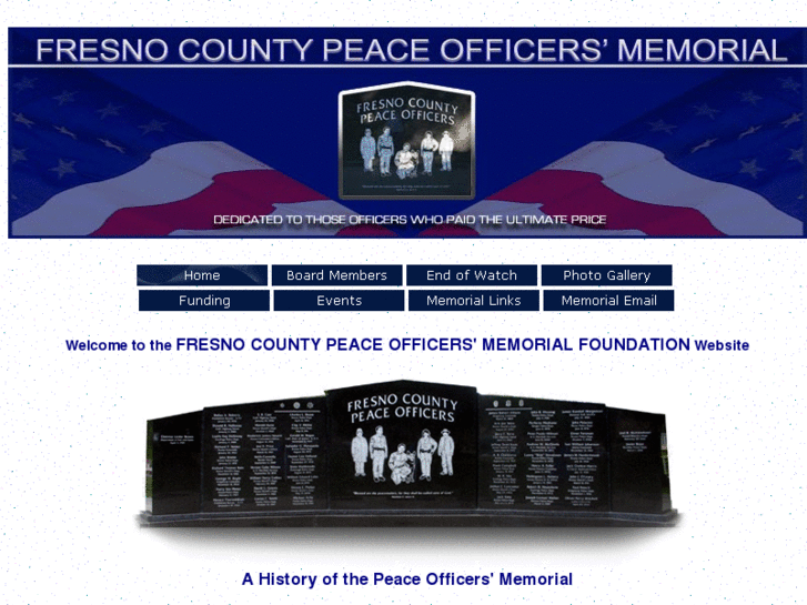 www.fresnocountypeaceofficersmemorial.com