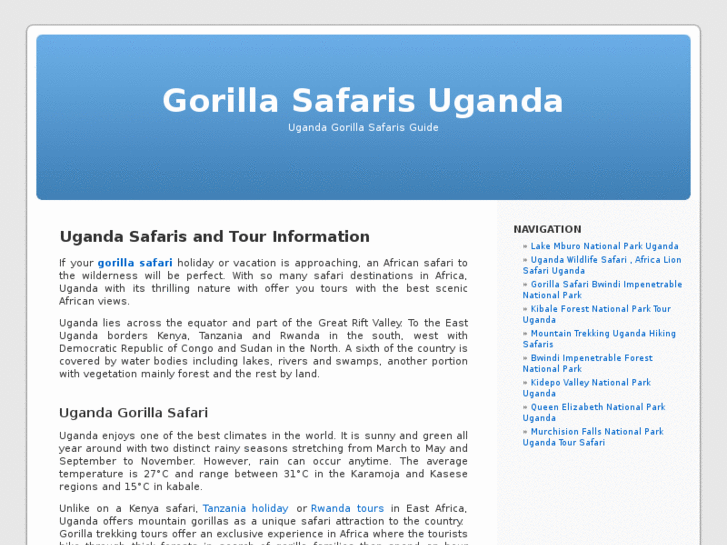 www.gorillasafarisuganda.com
