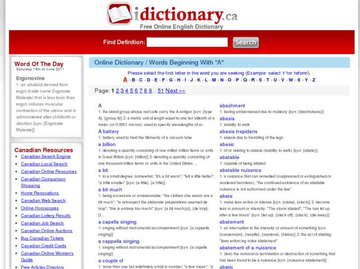 www.idictionary.ca