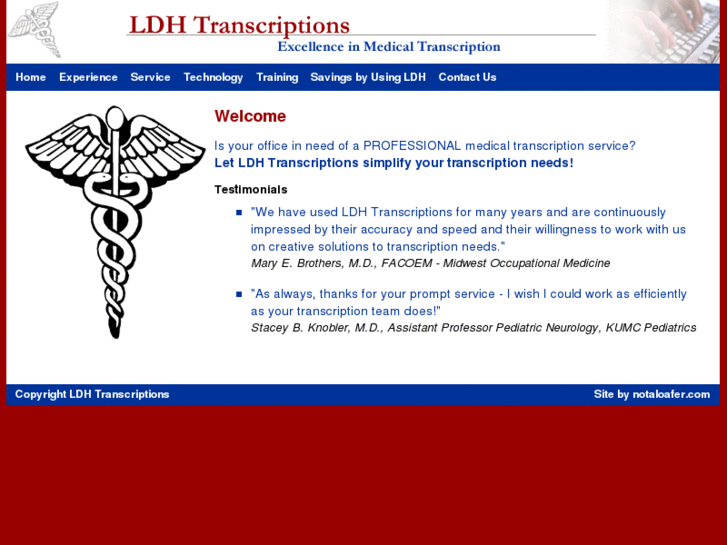 www.ldhtranscriptions.net