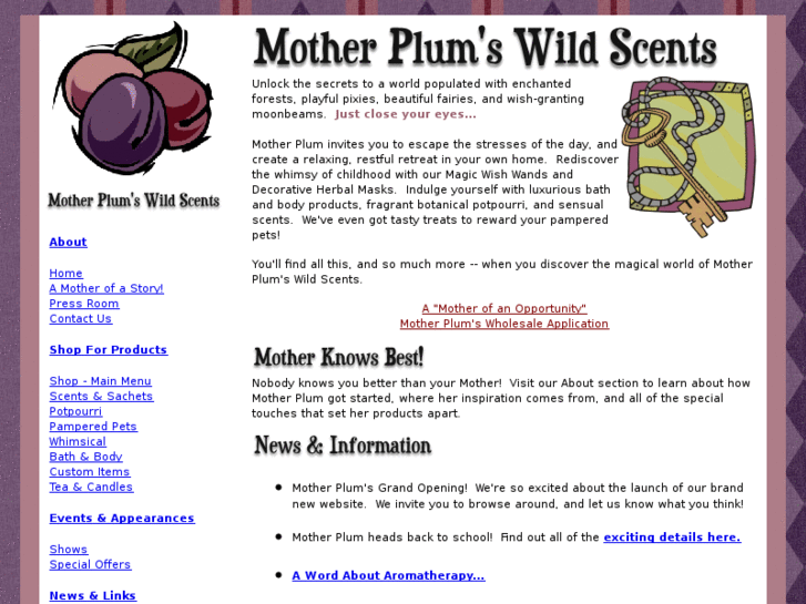 www.motherplumswildscents.com