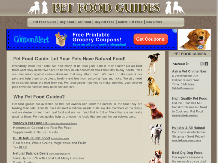 www.petfoodguides.com