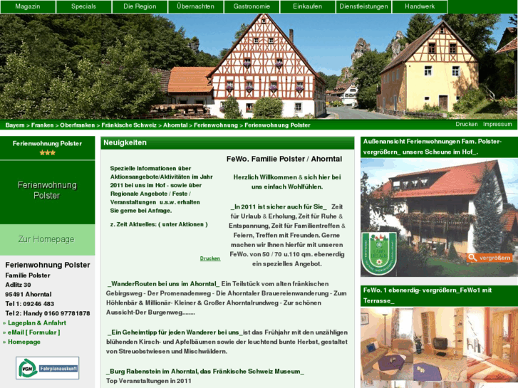 www.polster-ferienwohnung.de