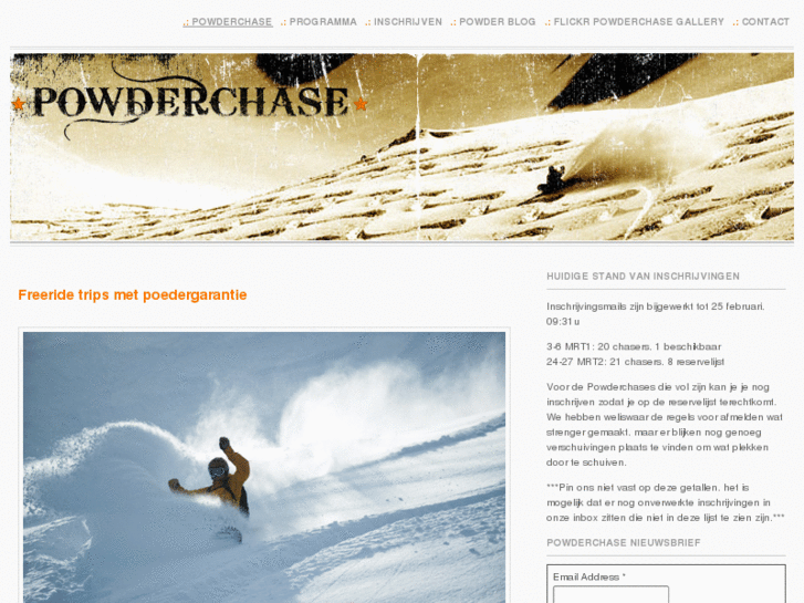 www.powderchase.nl