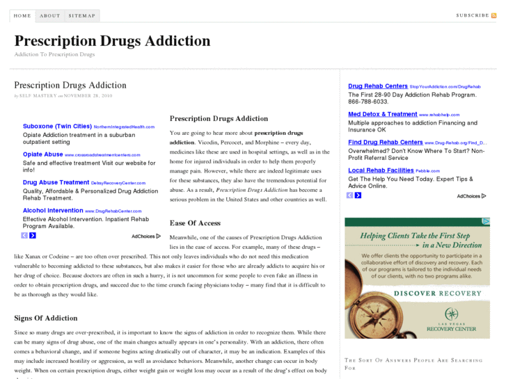 www.prescriptiondrugsaddiction.com