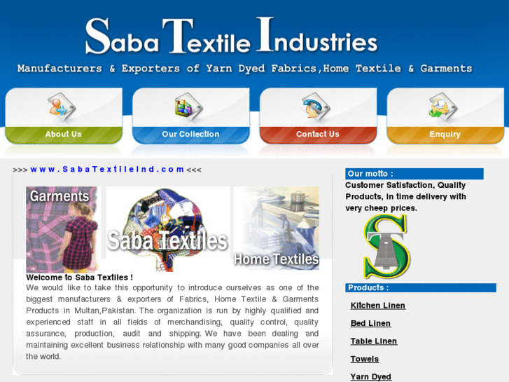 www.sabatextileind.com