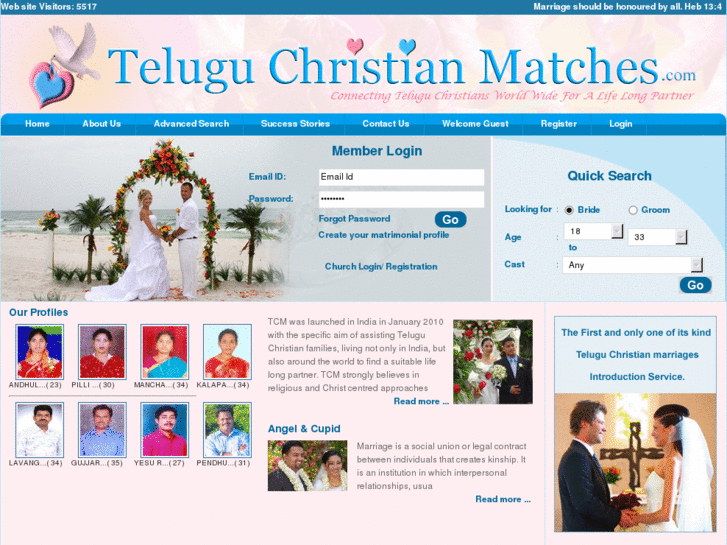 www.teluguchristianmatches.com