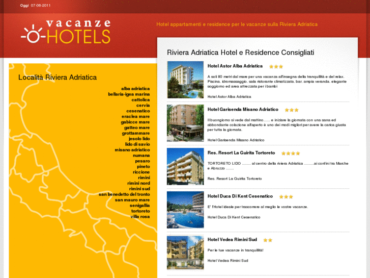 www.vacanzehotels.com