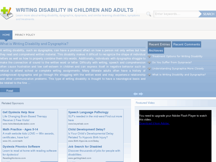 www.writingdisability.com