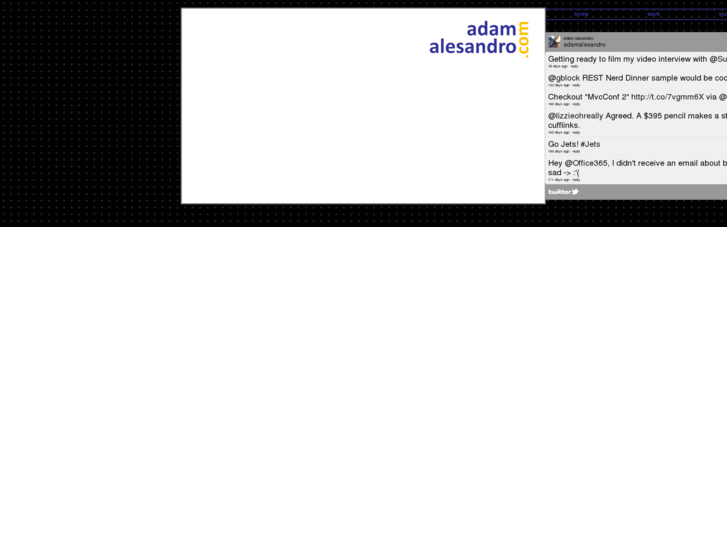 www.adamalesandro.net
