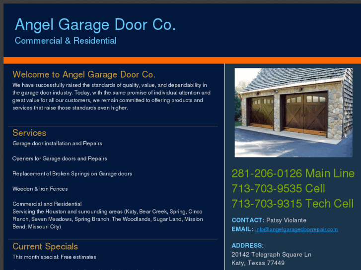 www.angelgaragedoorrepair.com