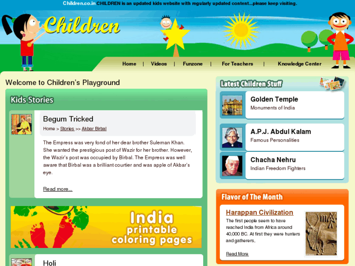 www.children.co.in
