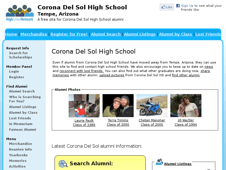 www.coronadelsolhighschool.net