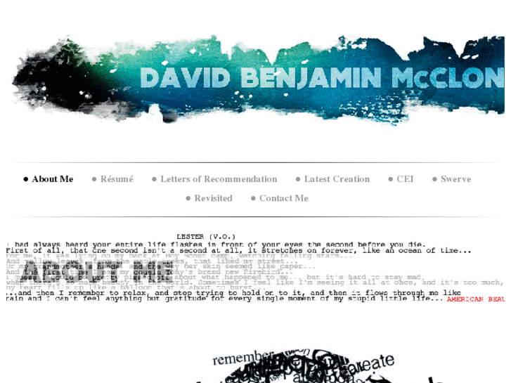 www.davidbenjaminmcclone.com
