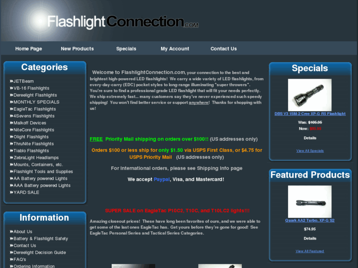 www.dereelightflashlights.com