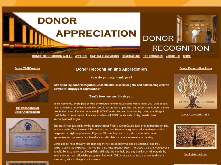 www.donorappreciation.com