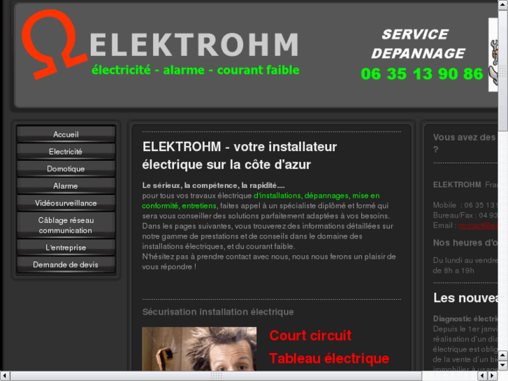 www.electricien-nice.info