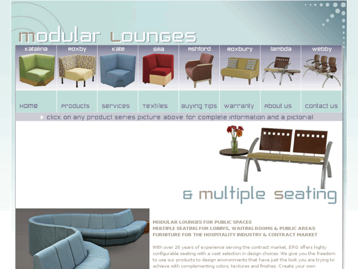 www.ergmodularseating.com