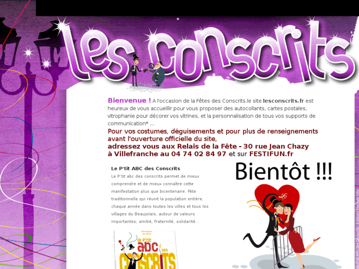 www.lesconscrits.fr