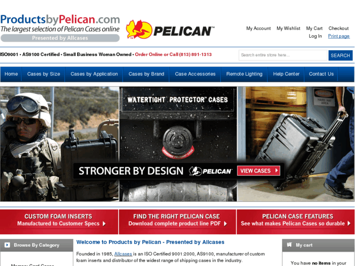 www.productsbypelican.com