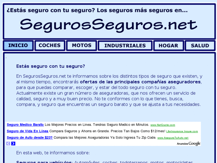 www.segurosseguros.net