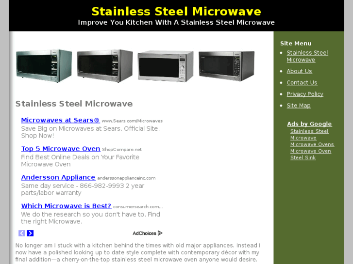 www.stainlesssteelmicrowave.net